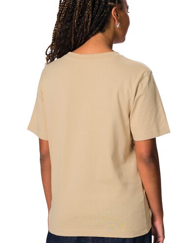 t-shirt femme jersey coton beige beige - 36306680BEIGE - HEMA