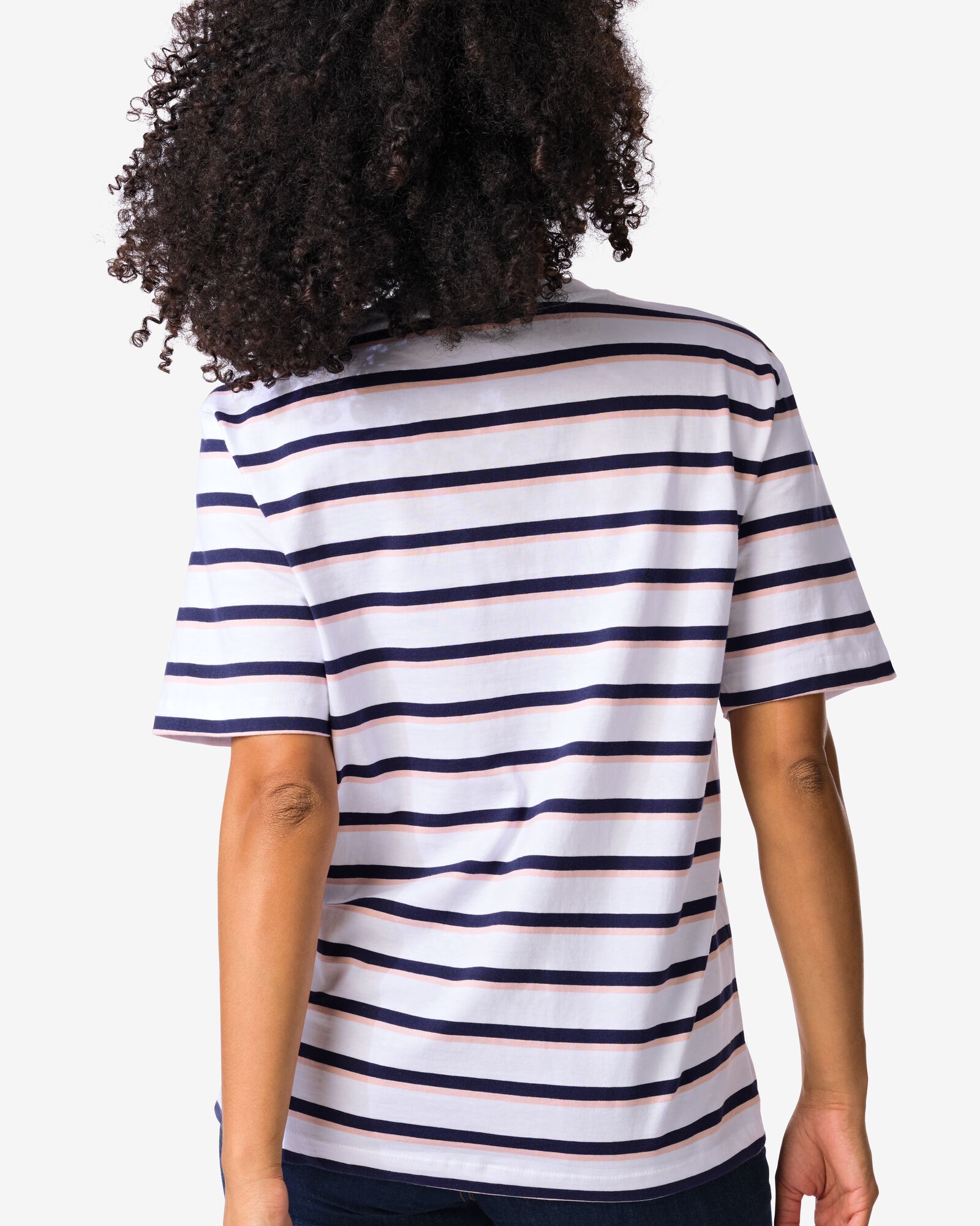 Damen-T-Shirt, normale Passform hellblau hellblau - 36311460LIGHTBLUE - HEMA