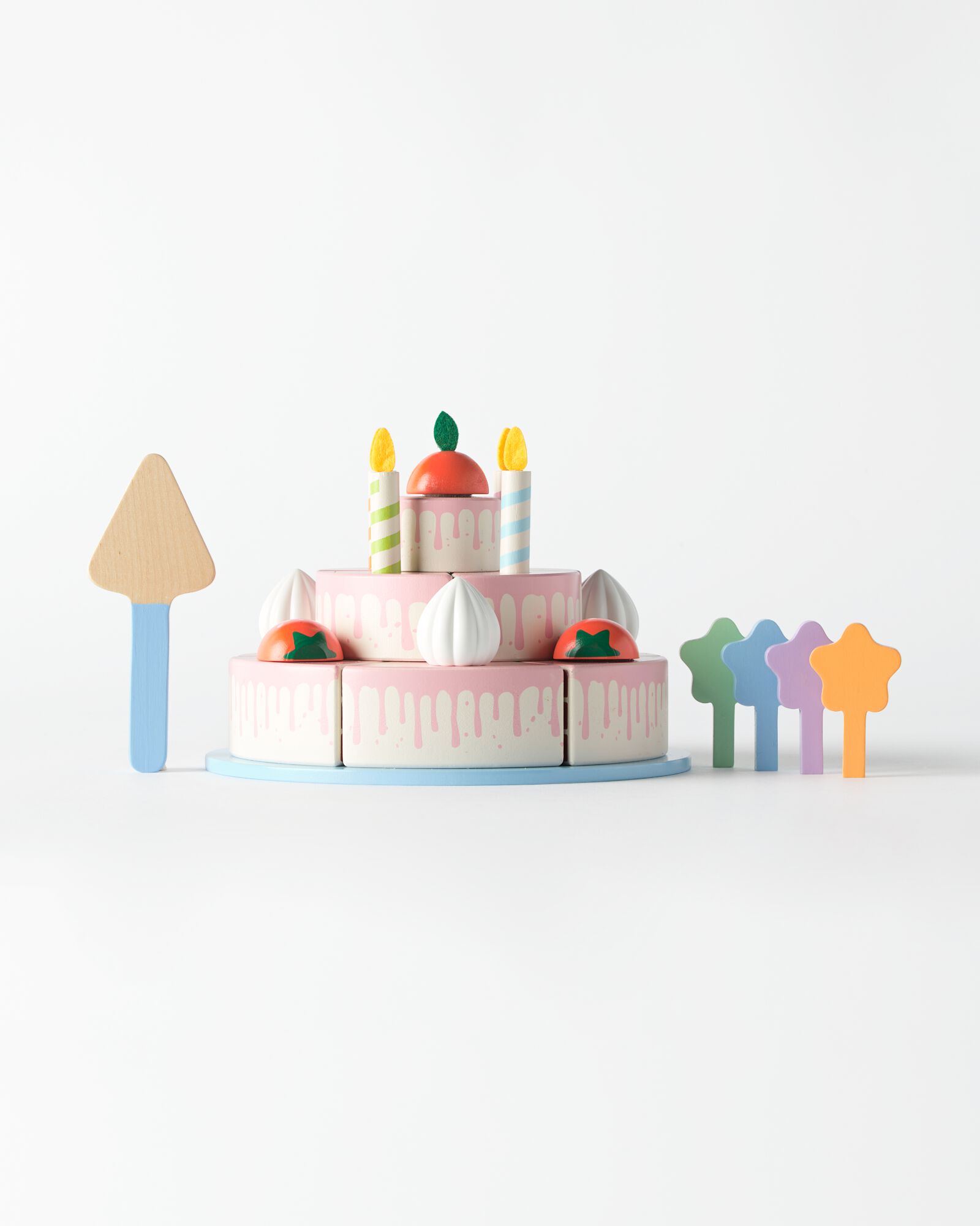 dripcake 13.2cm hout - 15100422 - HEMA
