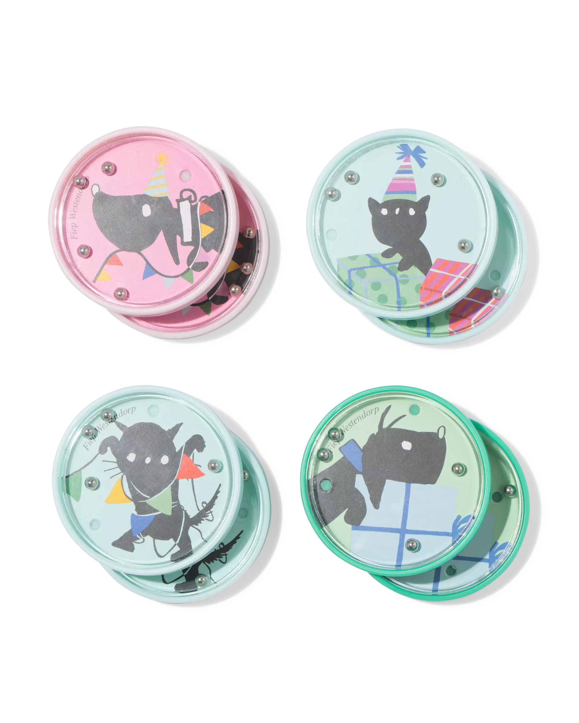 jeu d’adresse à distribuer Takkie et Siepie - 8 pièces