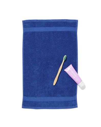 petite serviette 33x50cm qualit&eacute; &eacute;paisse bleu cobalt bleu cobalt petite serviette - 5282863 - HEMA