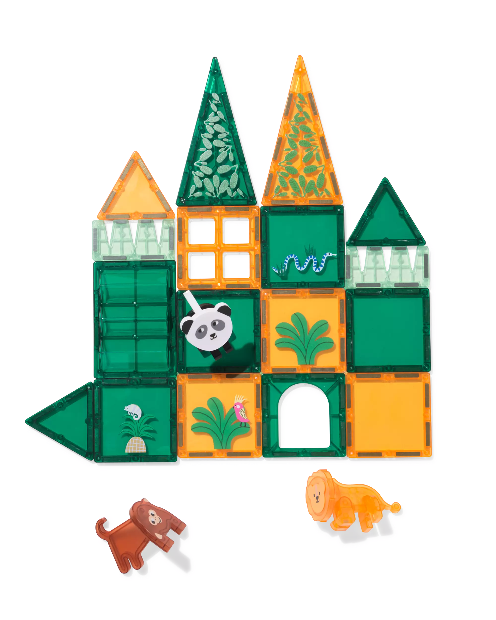jeu de construction magnétique jungle 20 pièces