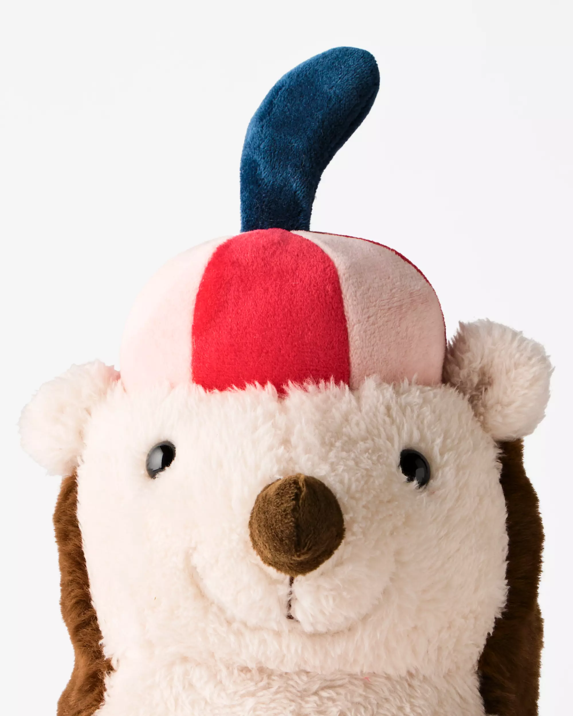 peluche 19 x 34 cm père fouettard hérisson