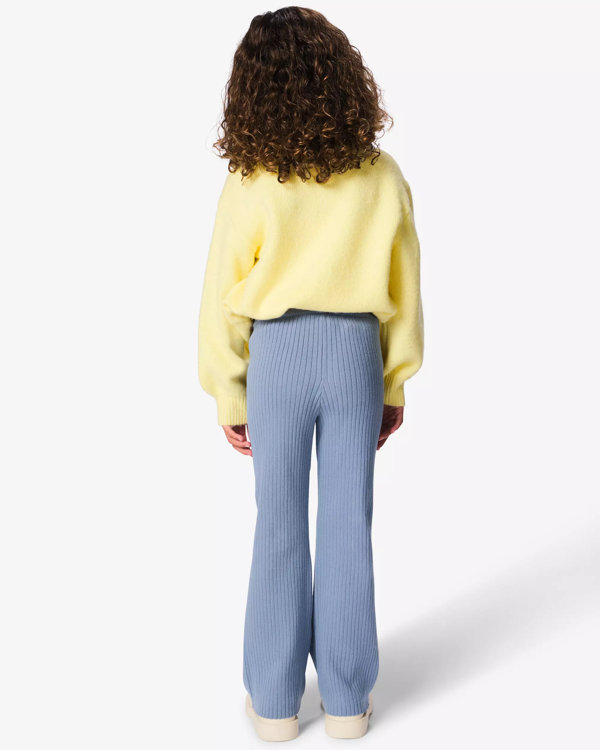 legging enfant bootcut côtelé