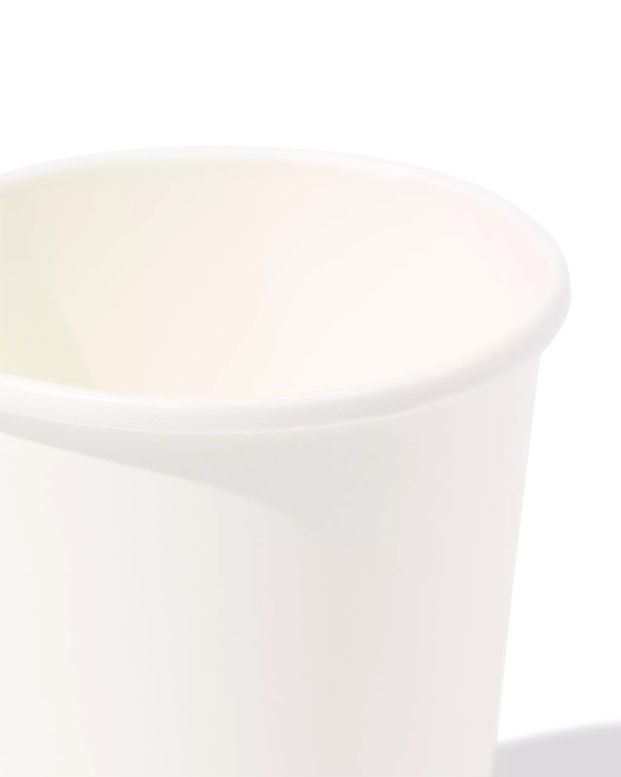 gobelets blanc - lot de 50