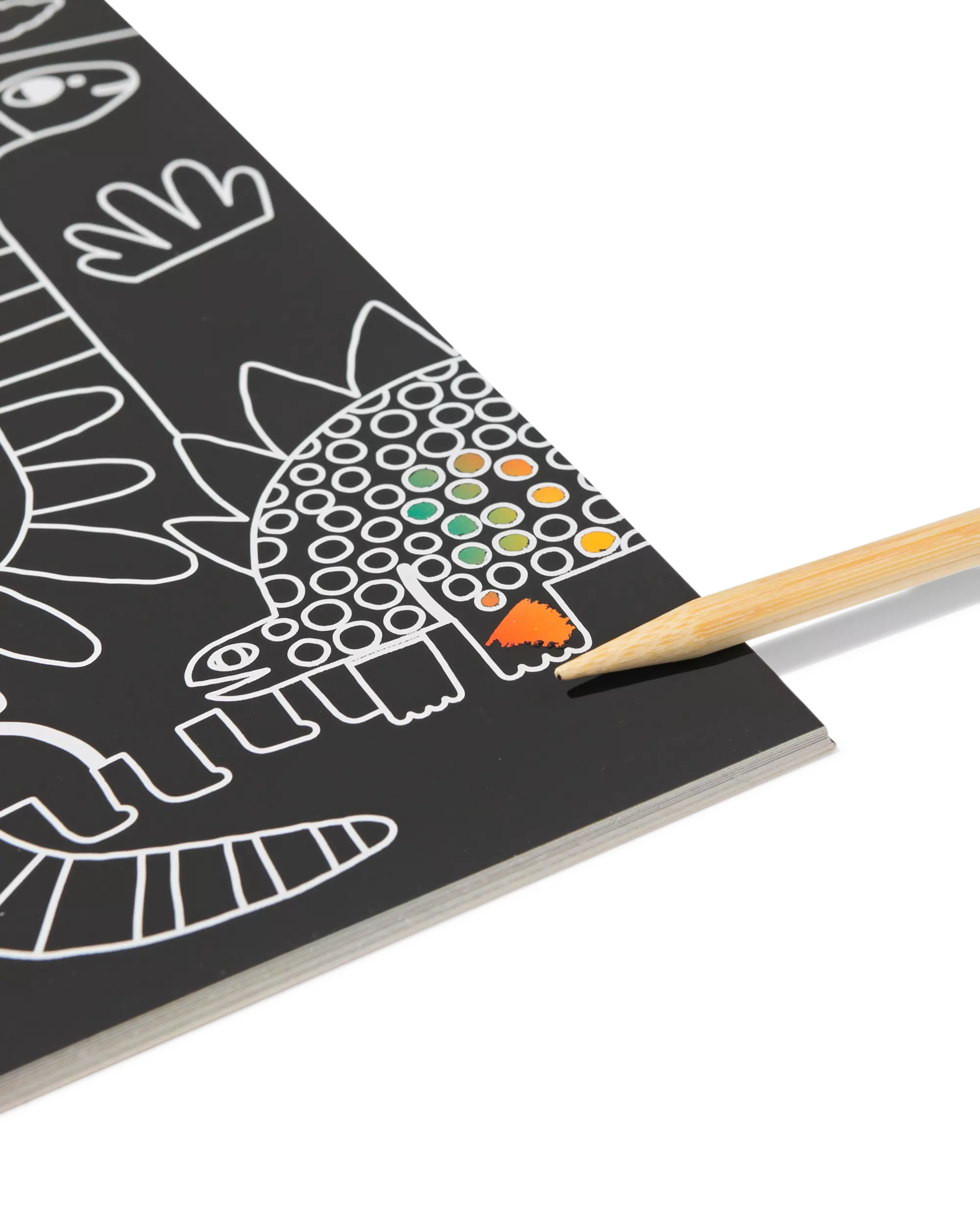 kraskleurboek A5 dinos