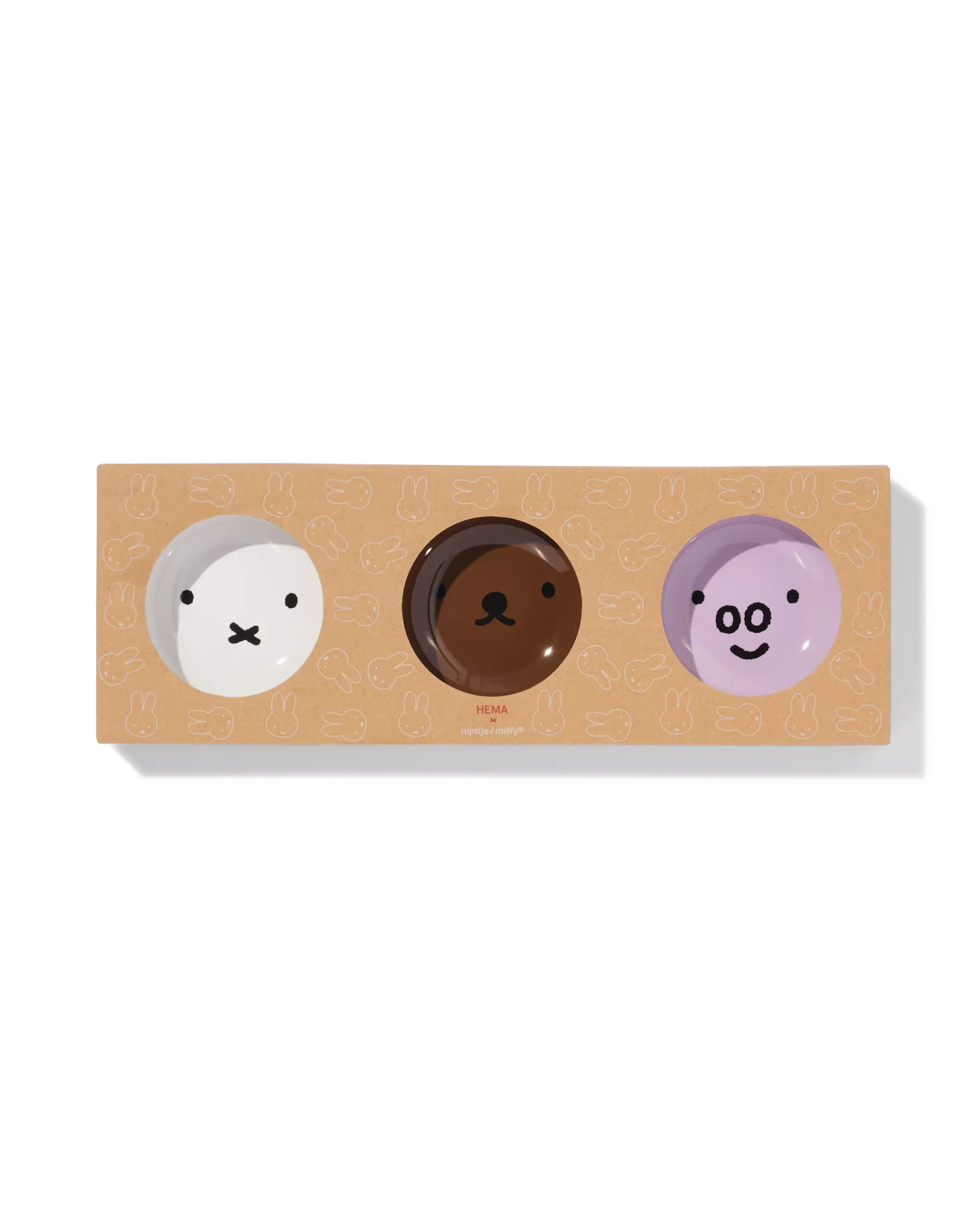 Schale Ø 13 cm Keramik Miffy – 3 Stück