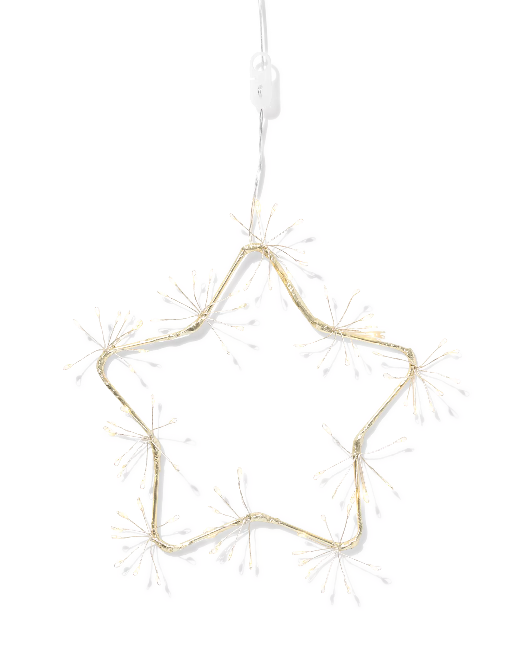 étoile led 28 x 28 cm pour l'intérieur et l'extérieur