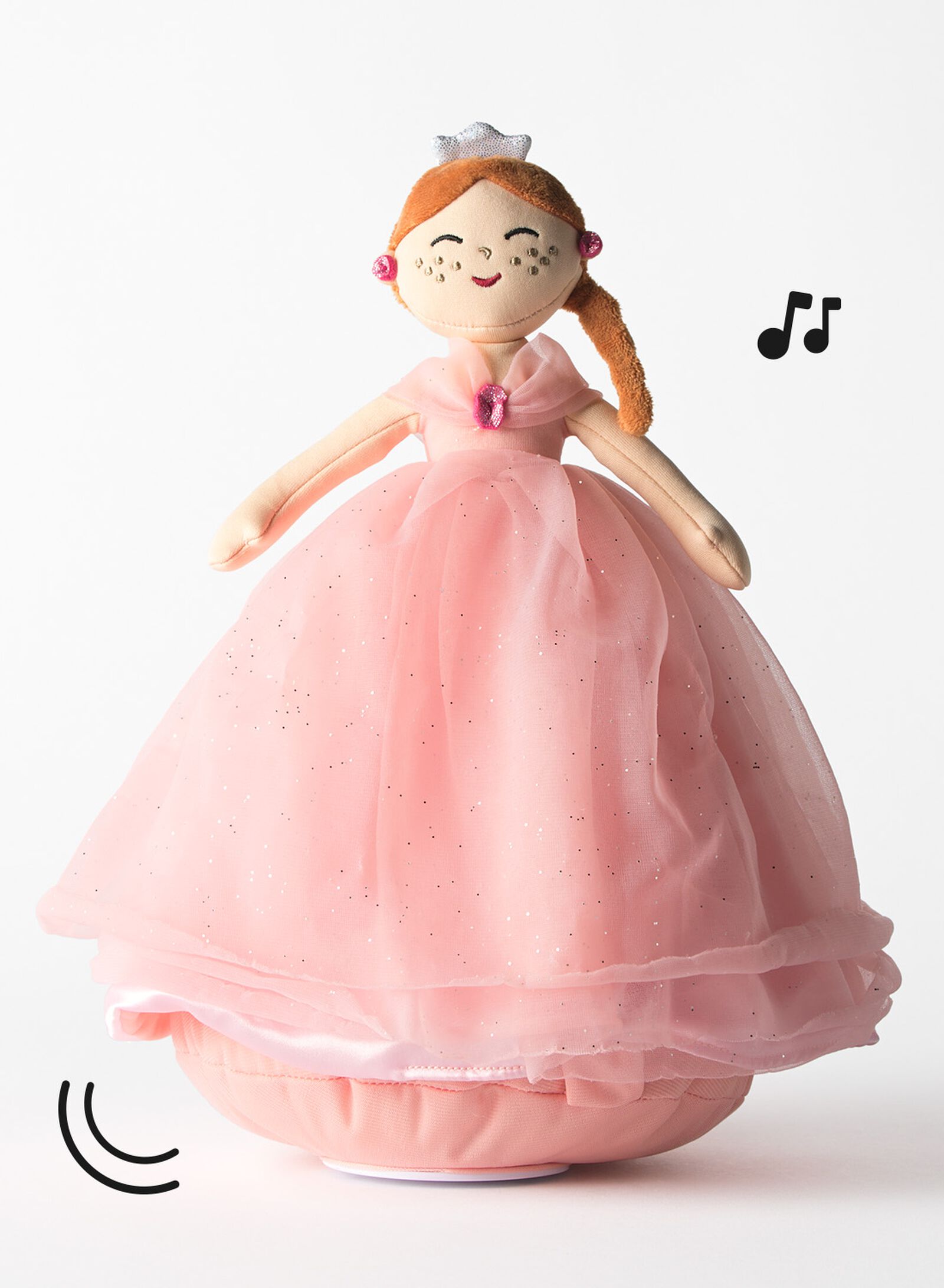 Kuscheltier &bdquo;Tanzende Prinzessin&ldquo; 20 &times; 20 &times; 34 cm - 15100170 - HEMA
