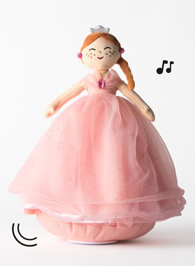 Kuscheltier &bdquo;Tanzende Prinzessin&ldquo; 20 &times; 20 &times; 34 cm - 15100170 - HEMA