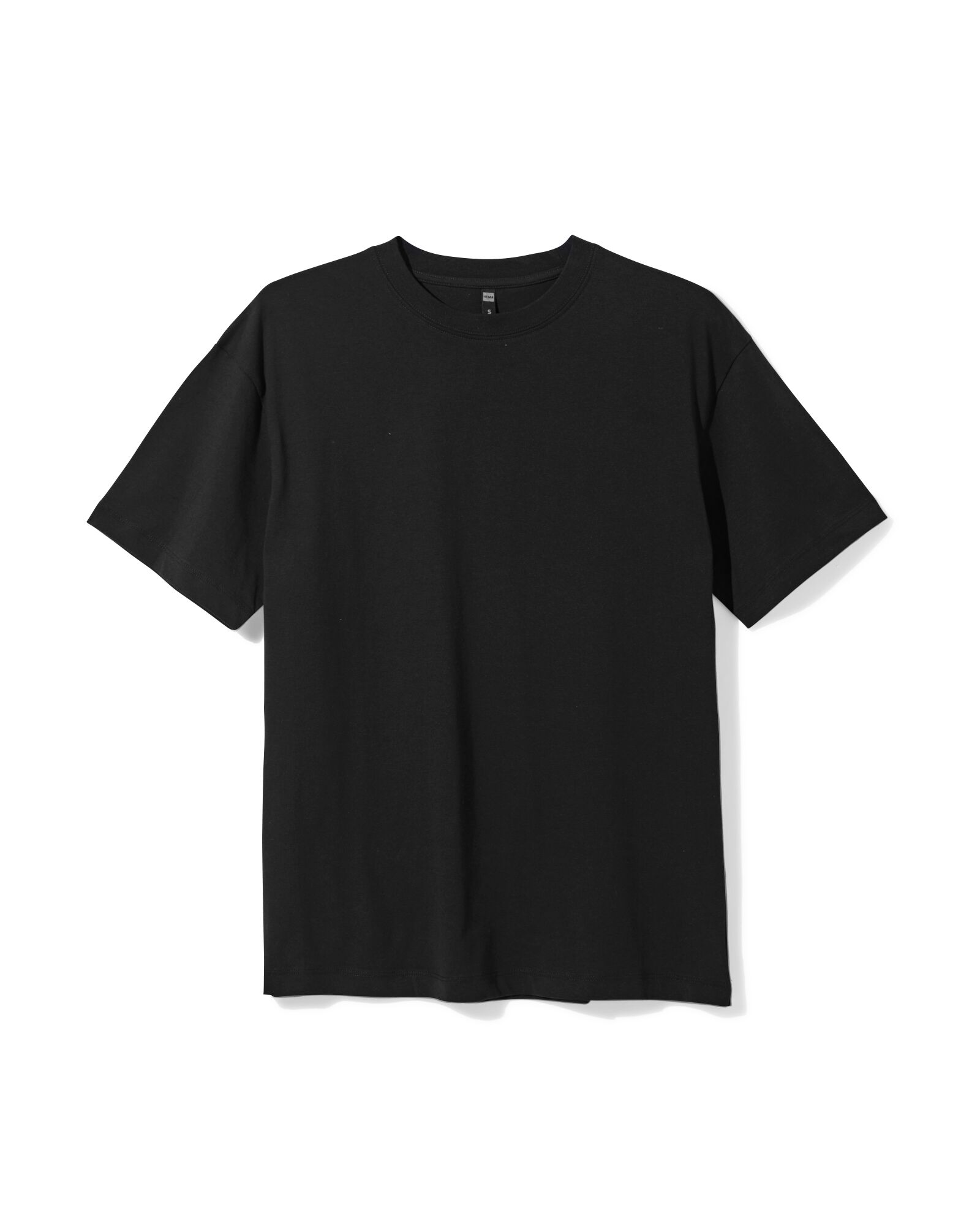 dames T-shirt Do relaxed fit  zwart zwart - 36304310BLACK - HEMA
