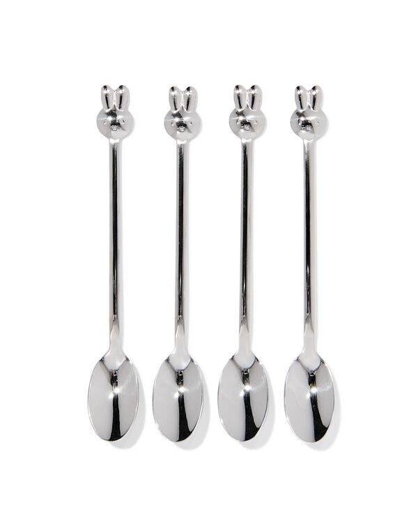 4er-Pack Miffy-Teel&ouml;ffel, Edelstahl - 60410093 - HEMA