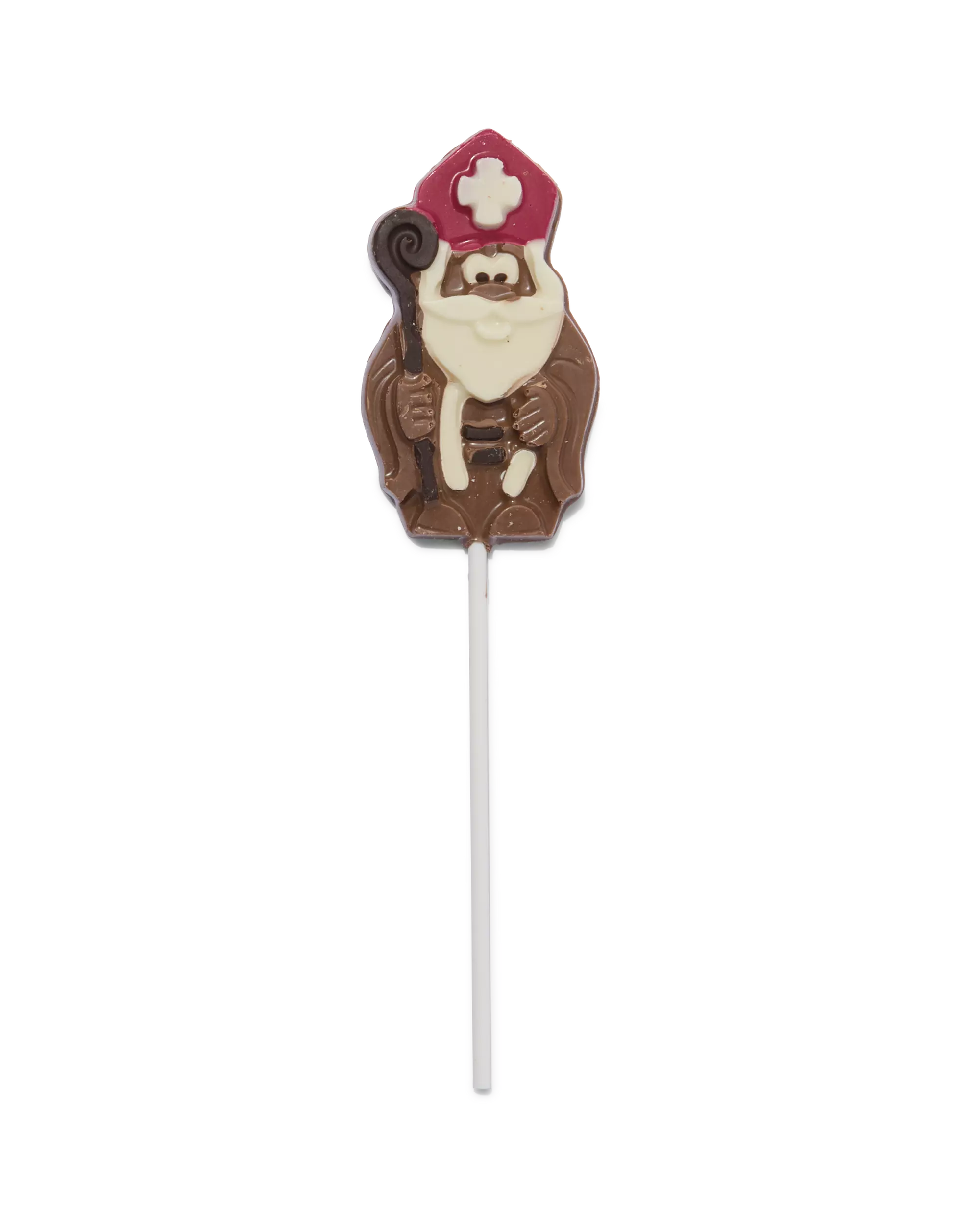 sucette Saint Nicolas au chocolat au lait 30 g