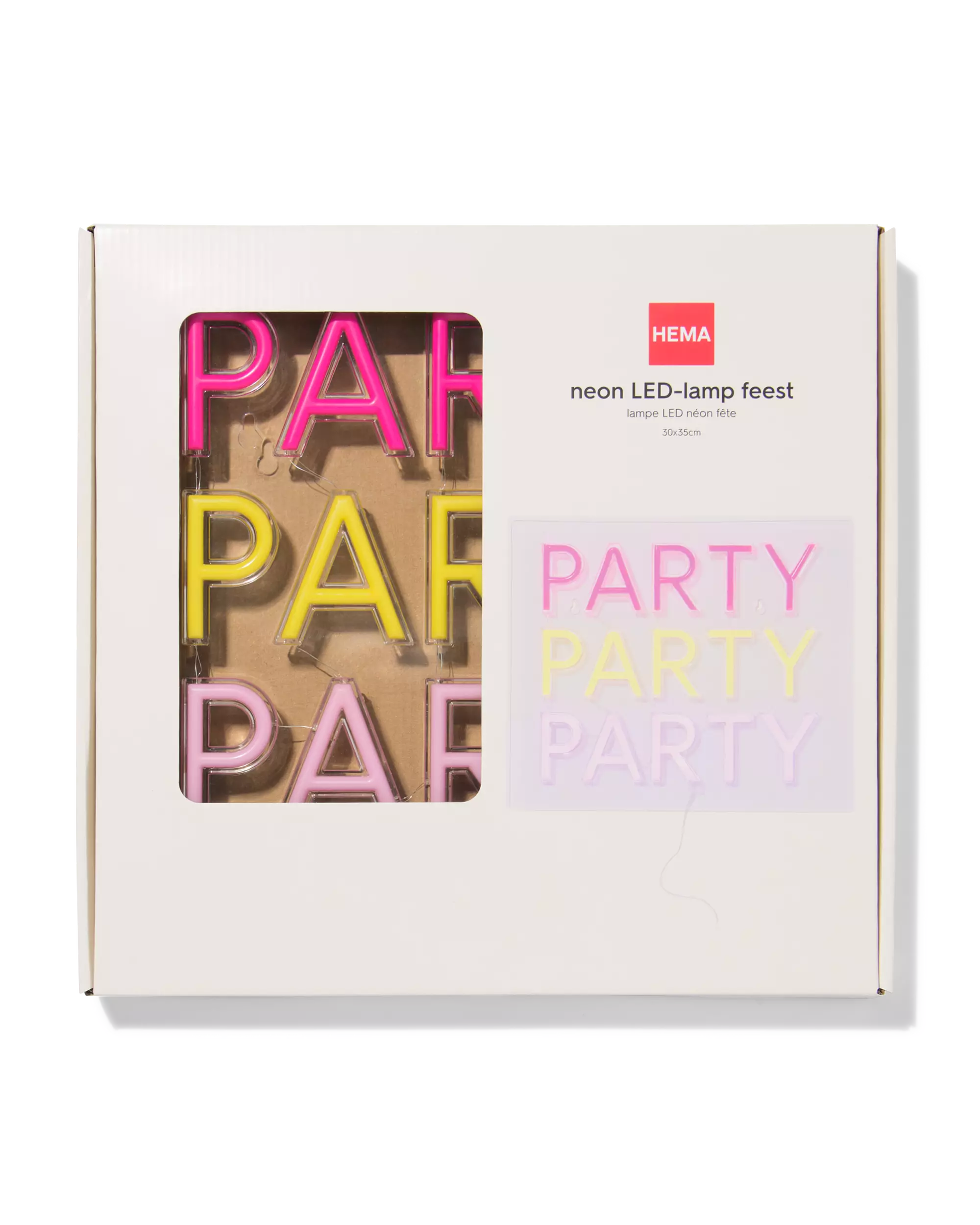 lampe led party 27,5x35,5cm
