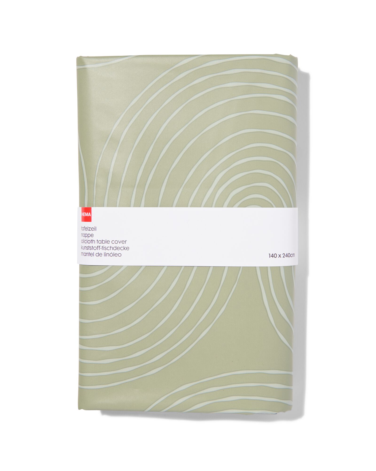 tafelzeil met golven 140x240 polyester - 5330006 - HEMA