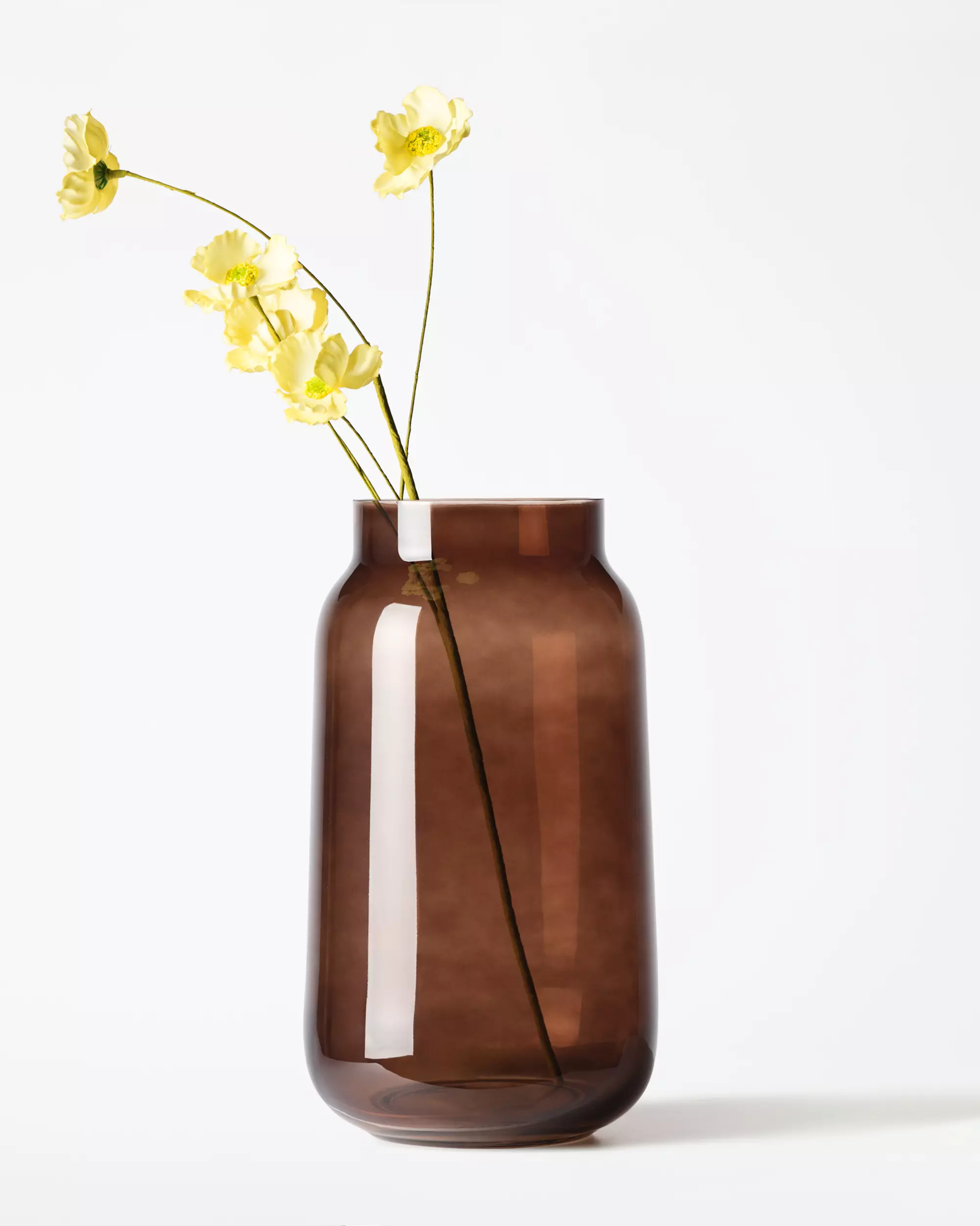 kunstbloem boterbloem 55cm lichtgeel