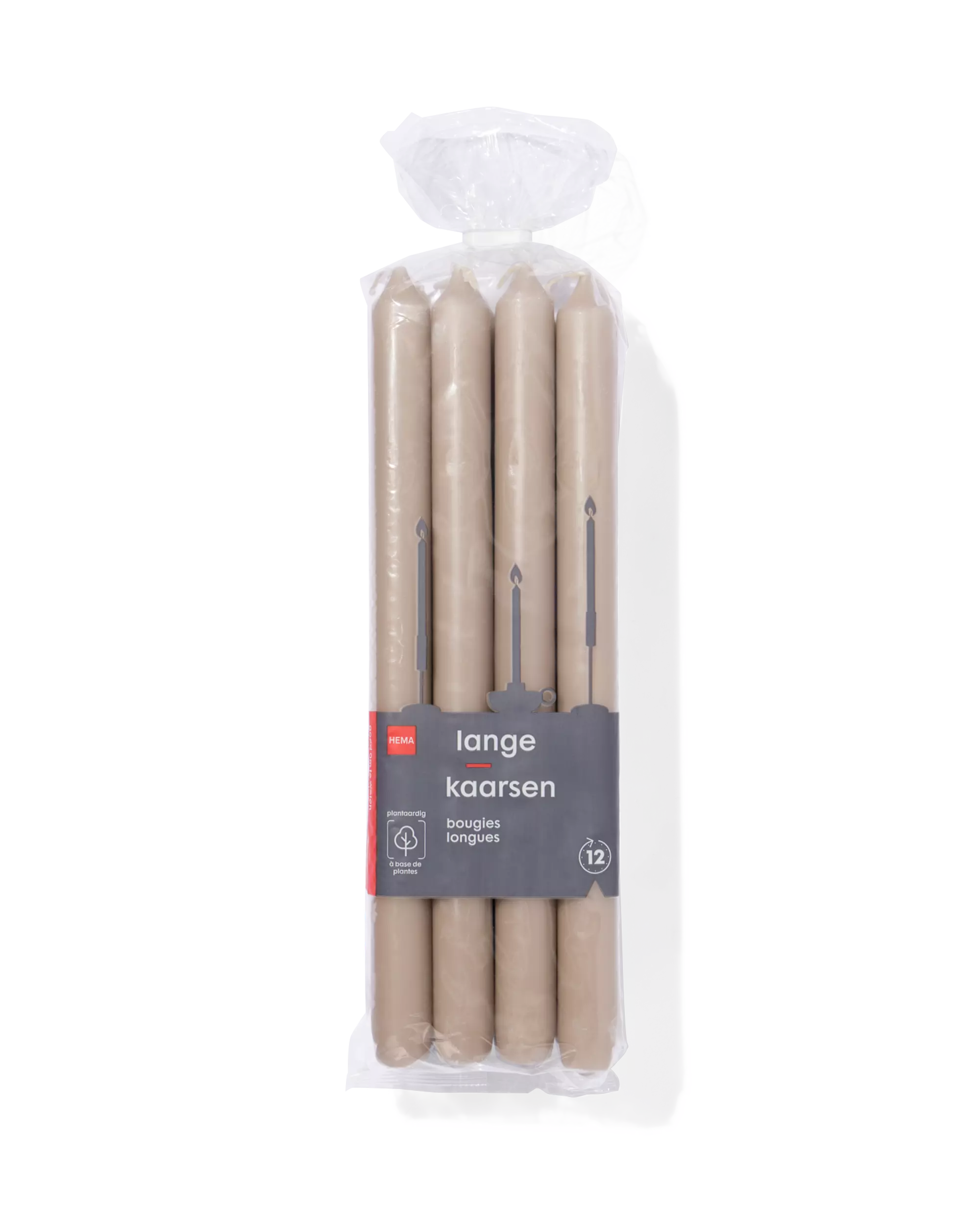 bougie longue Ø2,2 x 29 naturelle