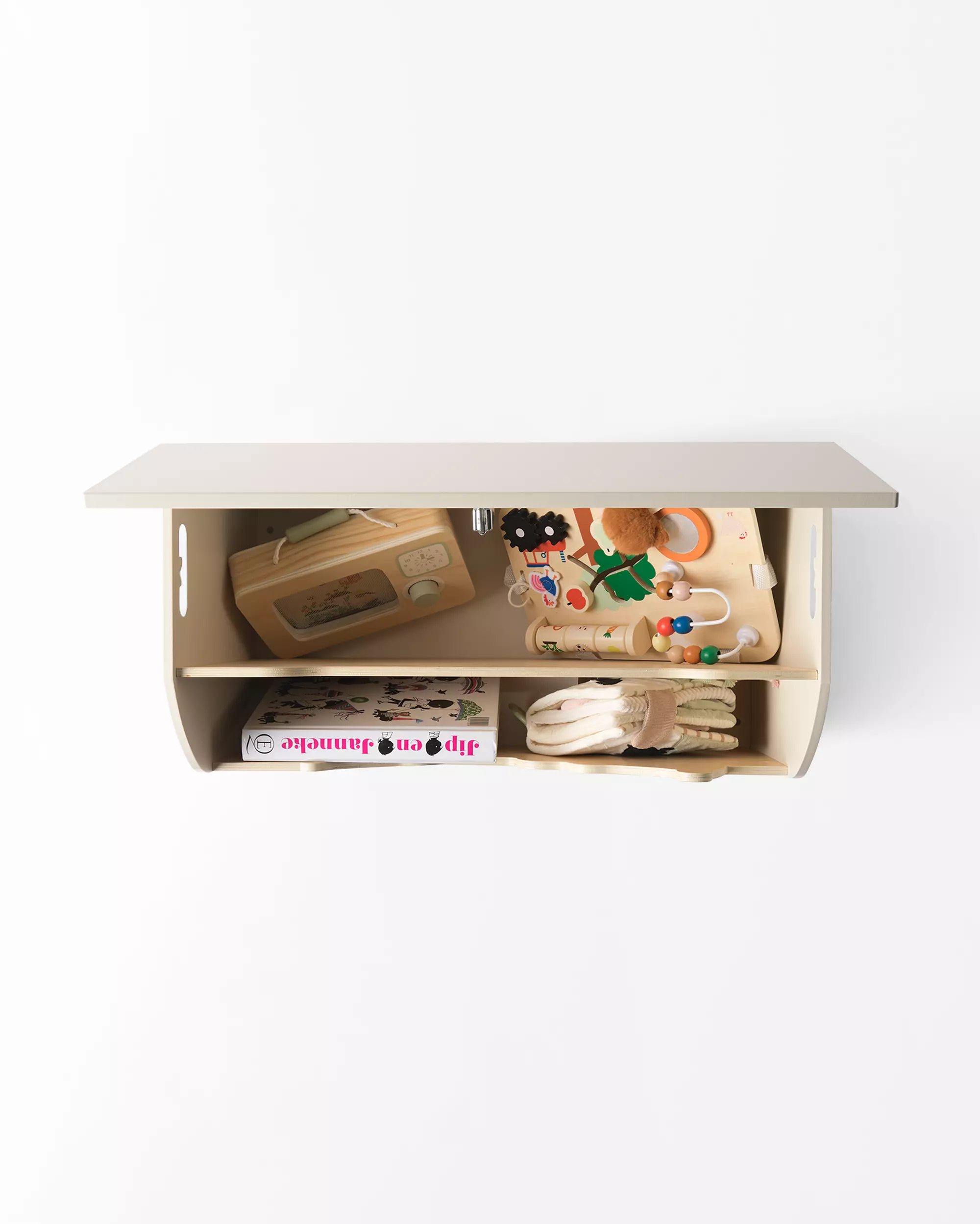 présentoir à livres Takkie et Siepie 60 x 30 x 44 cm bois