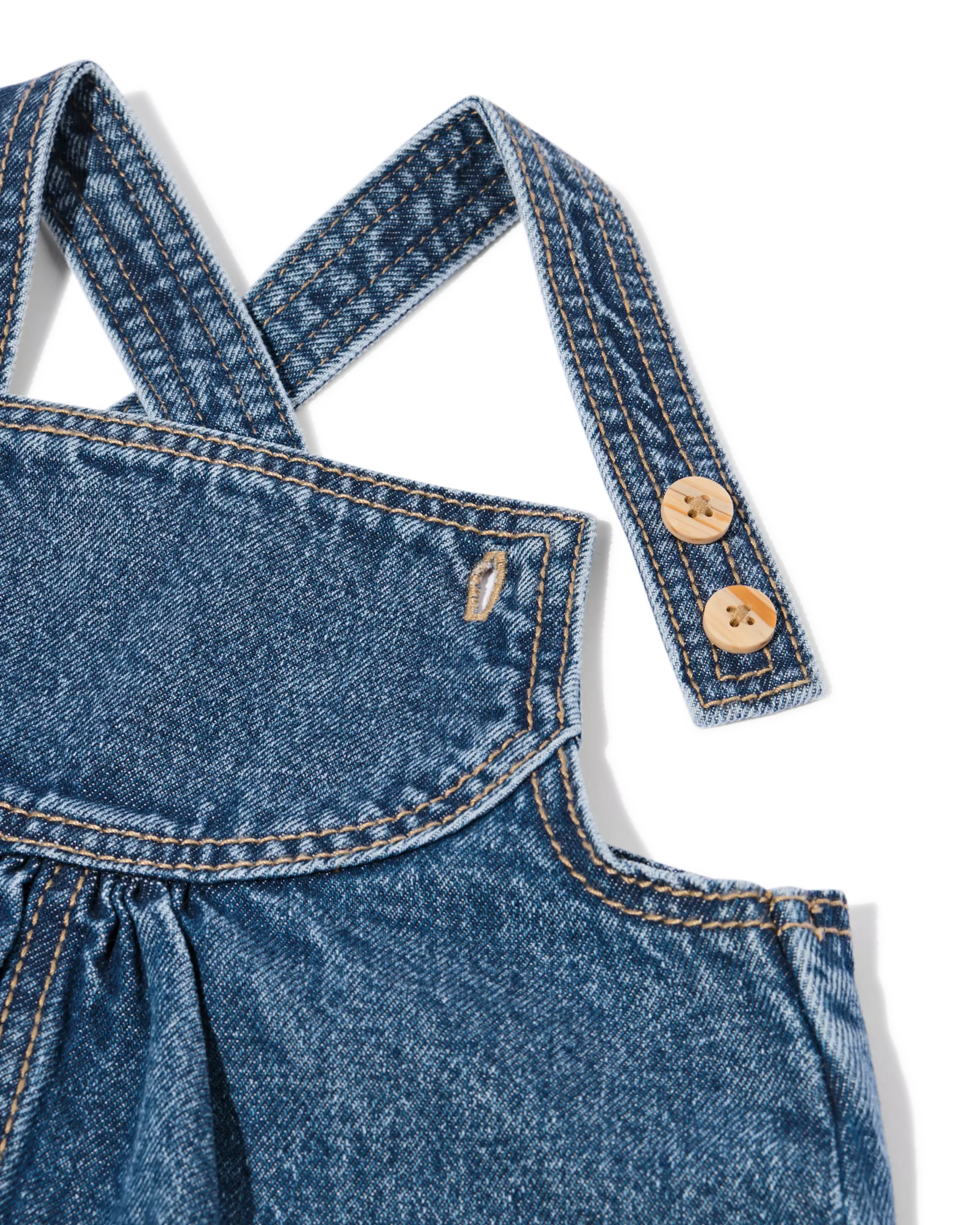 robe bébé coupe trapèze jean