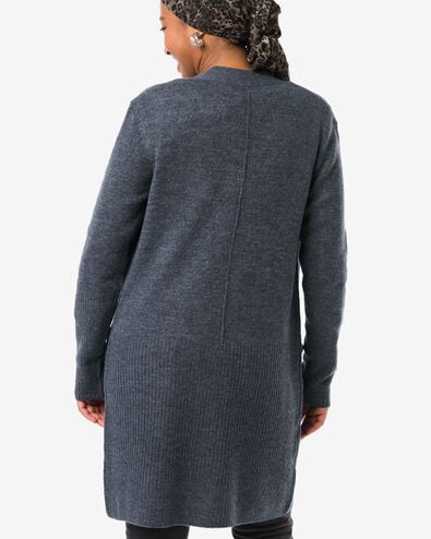damesvest Lana  blauw blauw - 36302620BLUE - HEMA