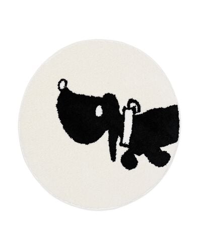 tapis Takkie ⌀75 cm animaux - 61140624 - HEMA