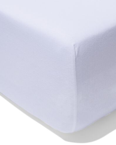 drap-housse pour boxspring jersey 140x200 blanc - 5180057 - HEMA