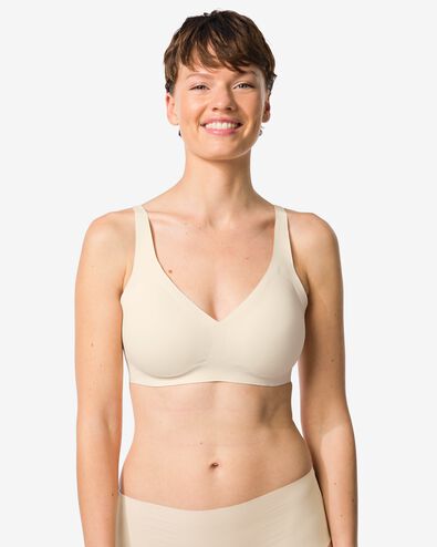 soutien-gorge pr&eacute;form&eacute; sans armatures et sans coutures  naturel naturel - 21805520NATURAL - HEMA