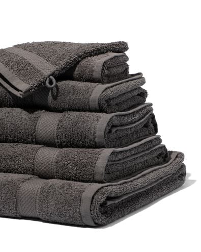 Handt&uuml;cher - schwere Qualit&auml;t dunkelgrau dunkelgrau - 5202602DARKGREY - HEMA