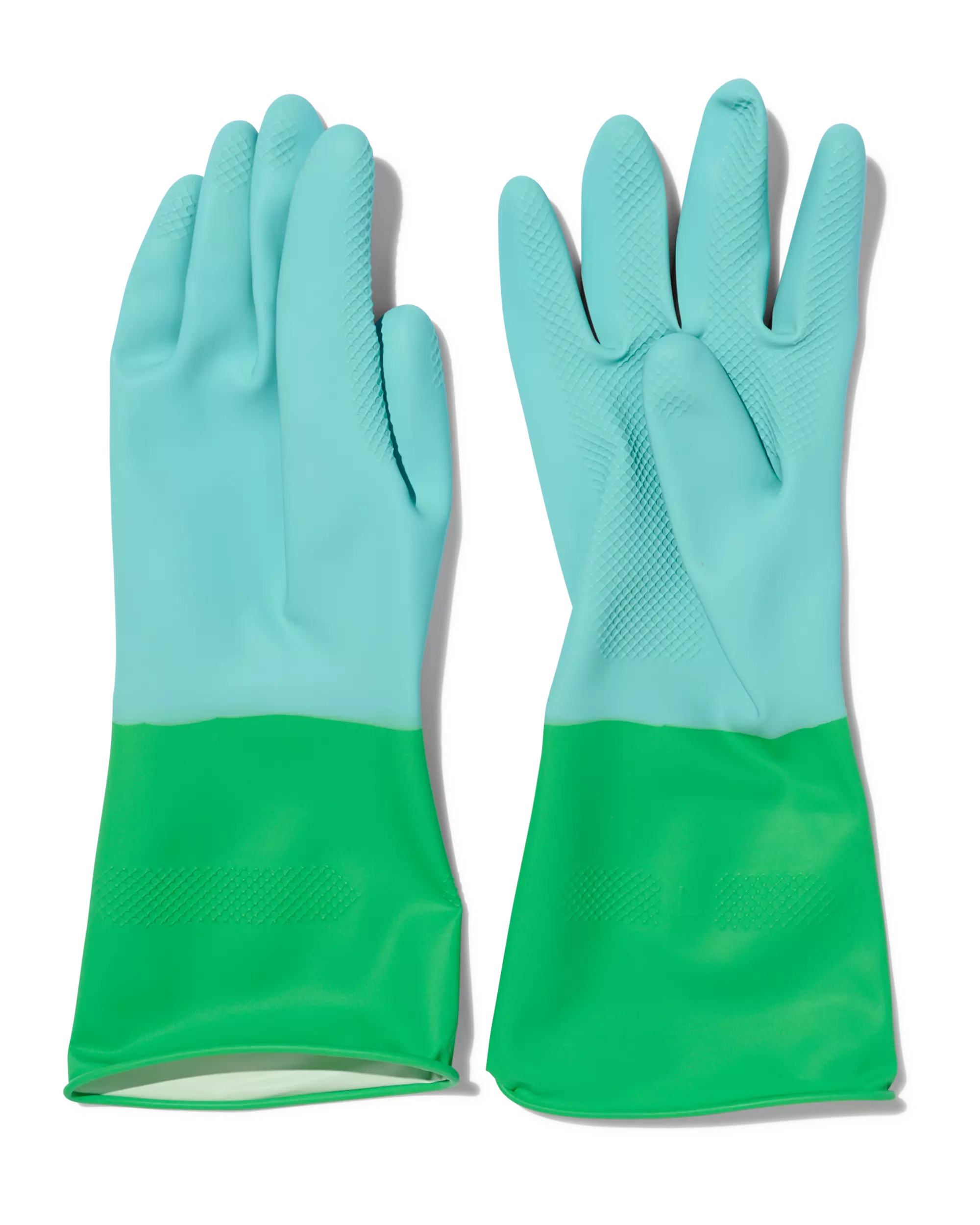 gants de ménage en latex bleus L (8-8,5)