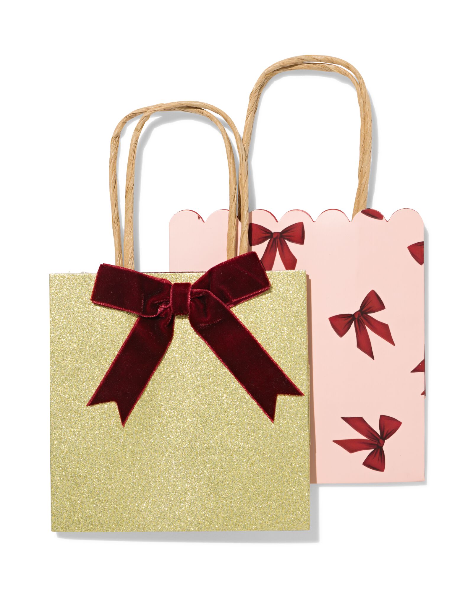 Geschenkt&uuml;te S, 21,5 &times; 12,5 cm, Schleife &ndash; 2 St&uuml;ck - 25702207 - HEMA