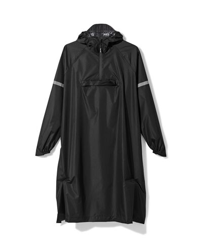 poncho de pluie l&eacute;ger adulte noir noir - 34440085BLACK - HEMA