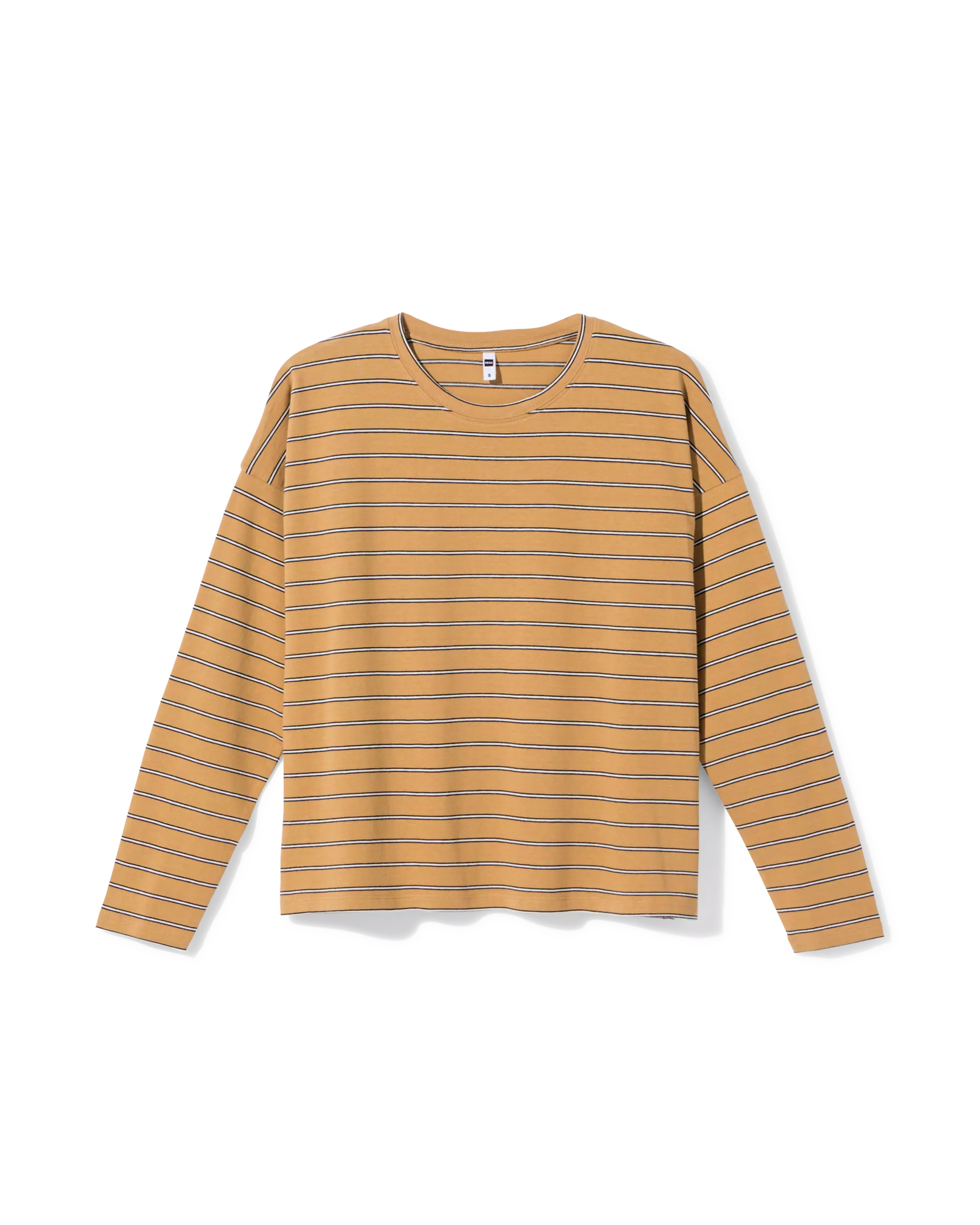 dames T-shirt jersey strepen