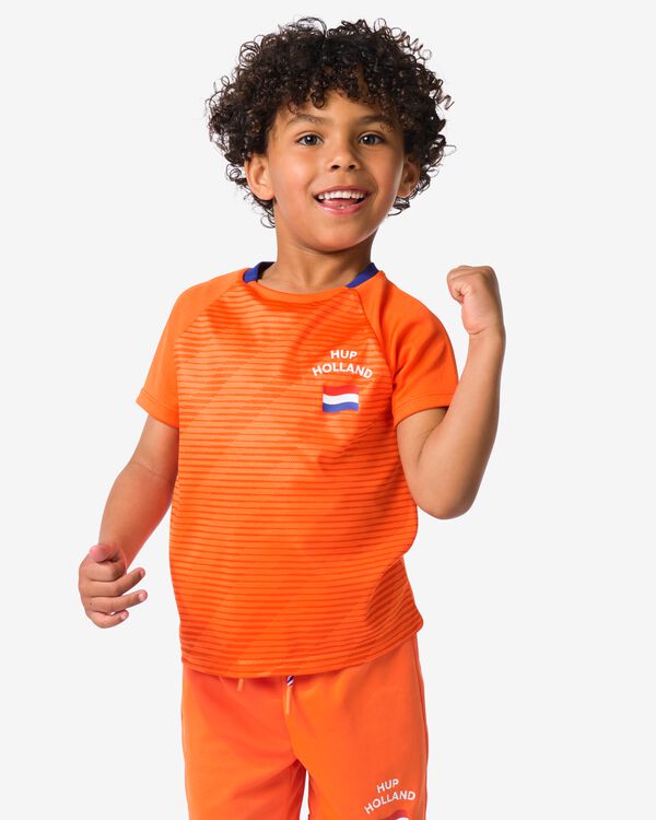 t-shirt enfant Coupe du monde orange orange - 30600111ORANGE - HEMA
