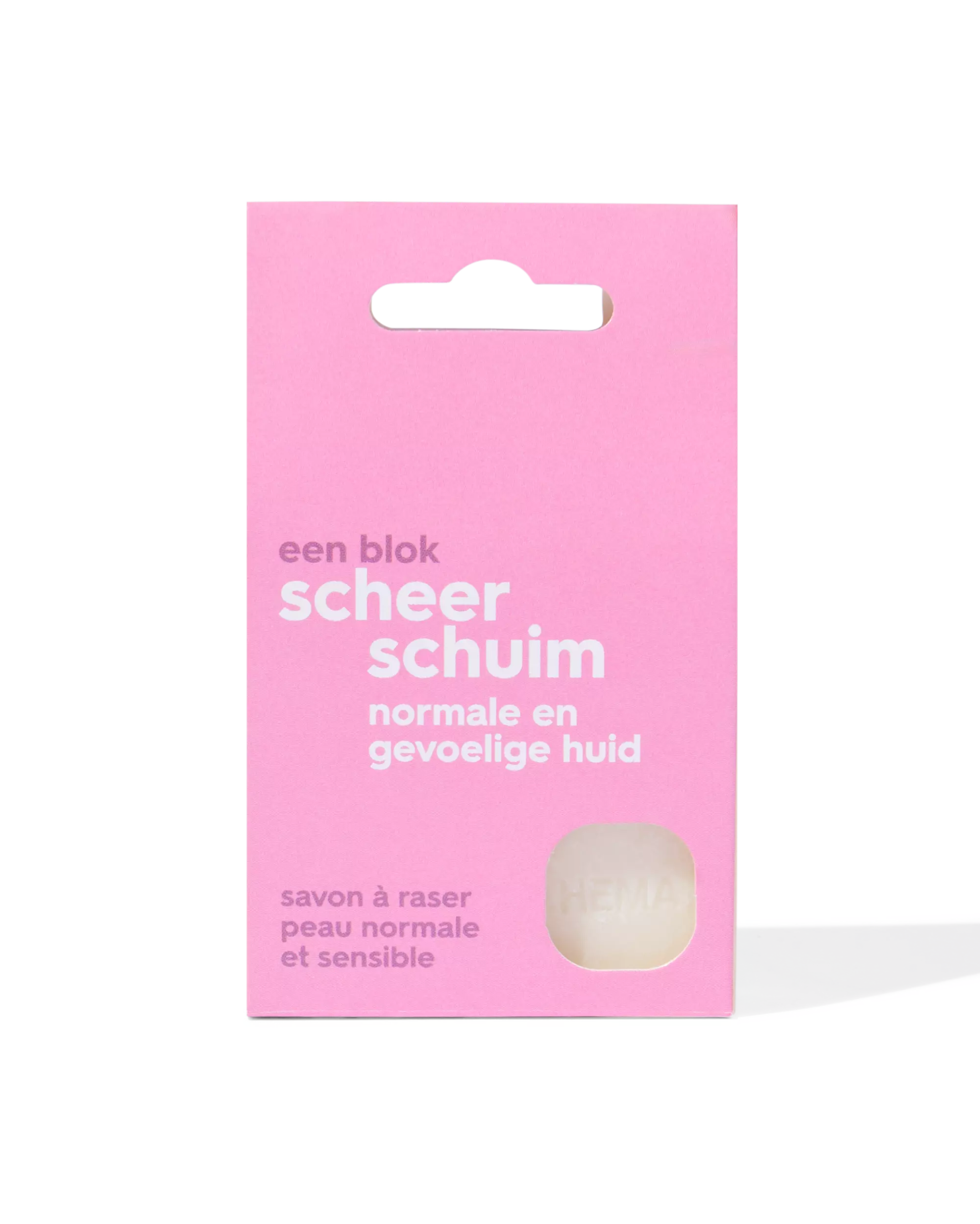mousse solide à raser peau sensible 65g
