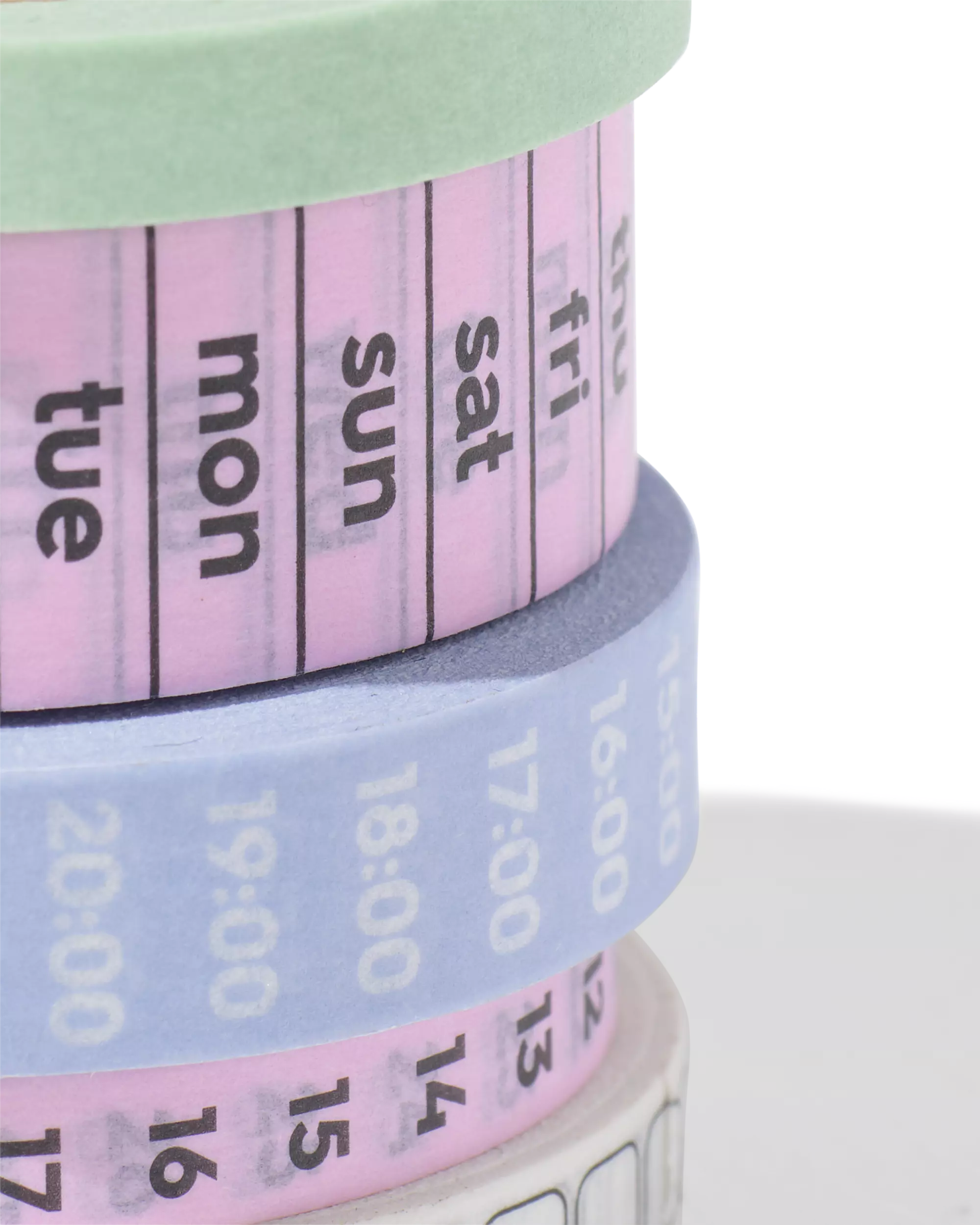 washi tapes planner - 5 stuks