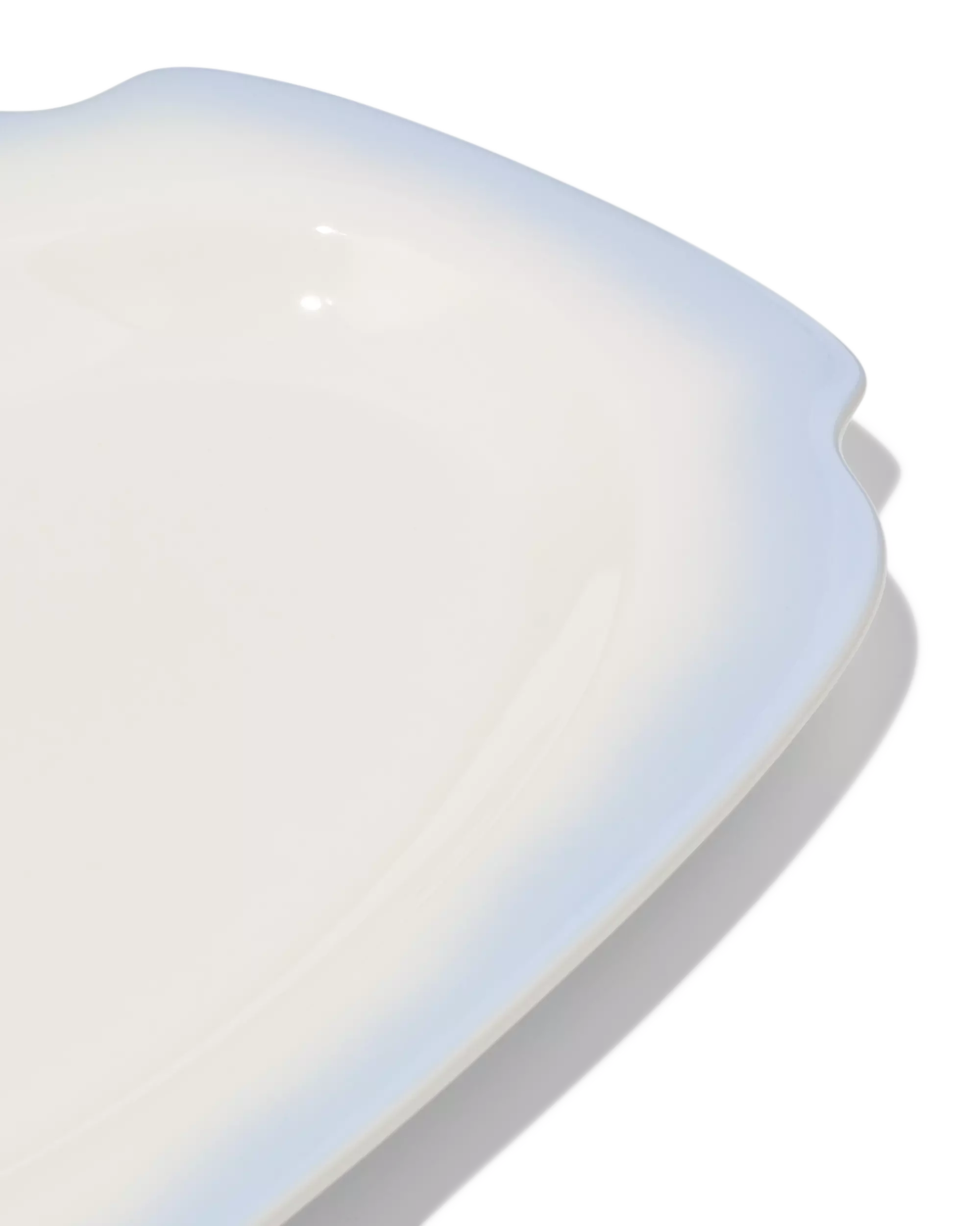 plat 38x23cm faïence dégradé de couleurs