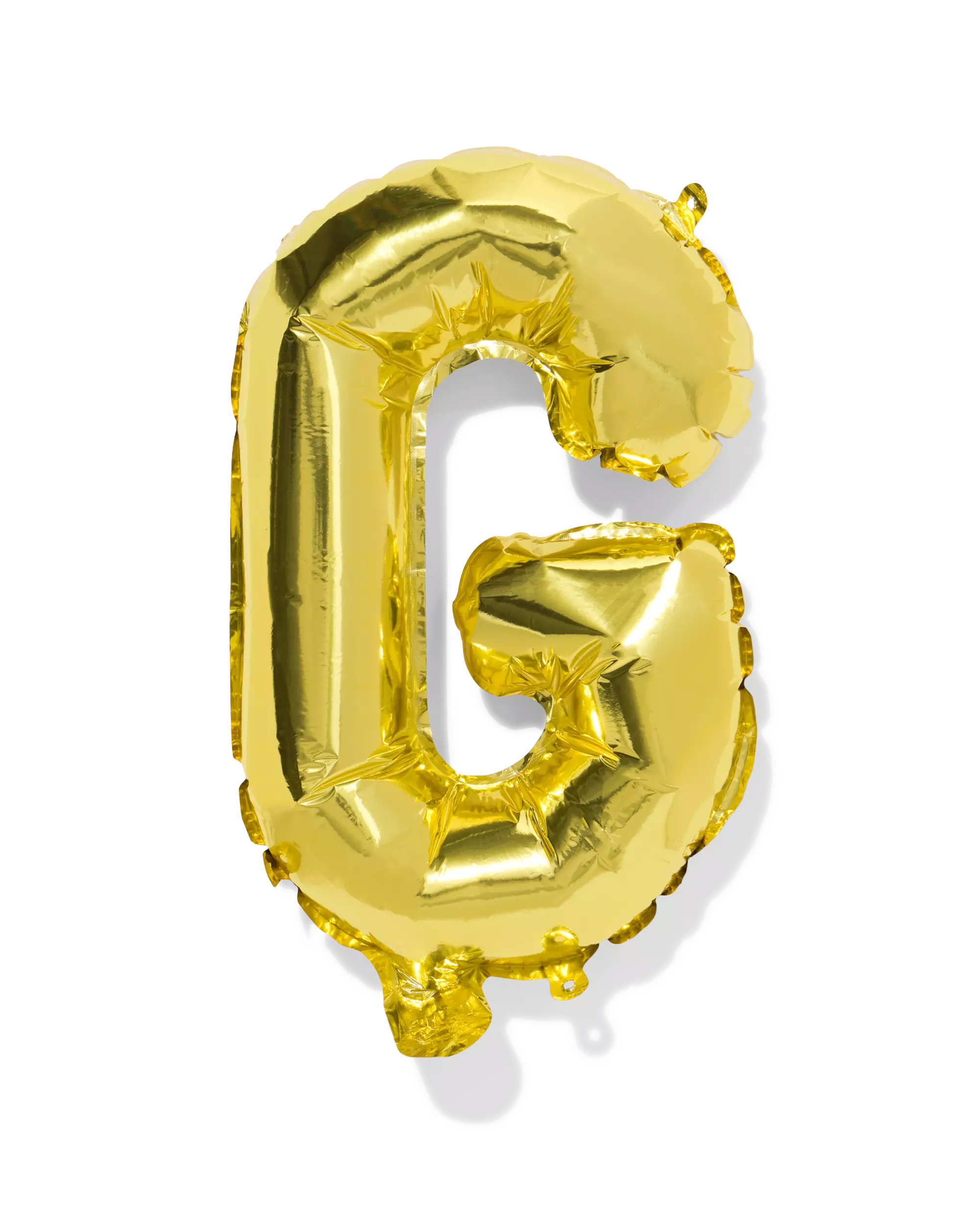 ballon alu lettre G 30cm doré