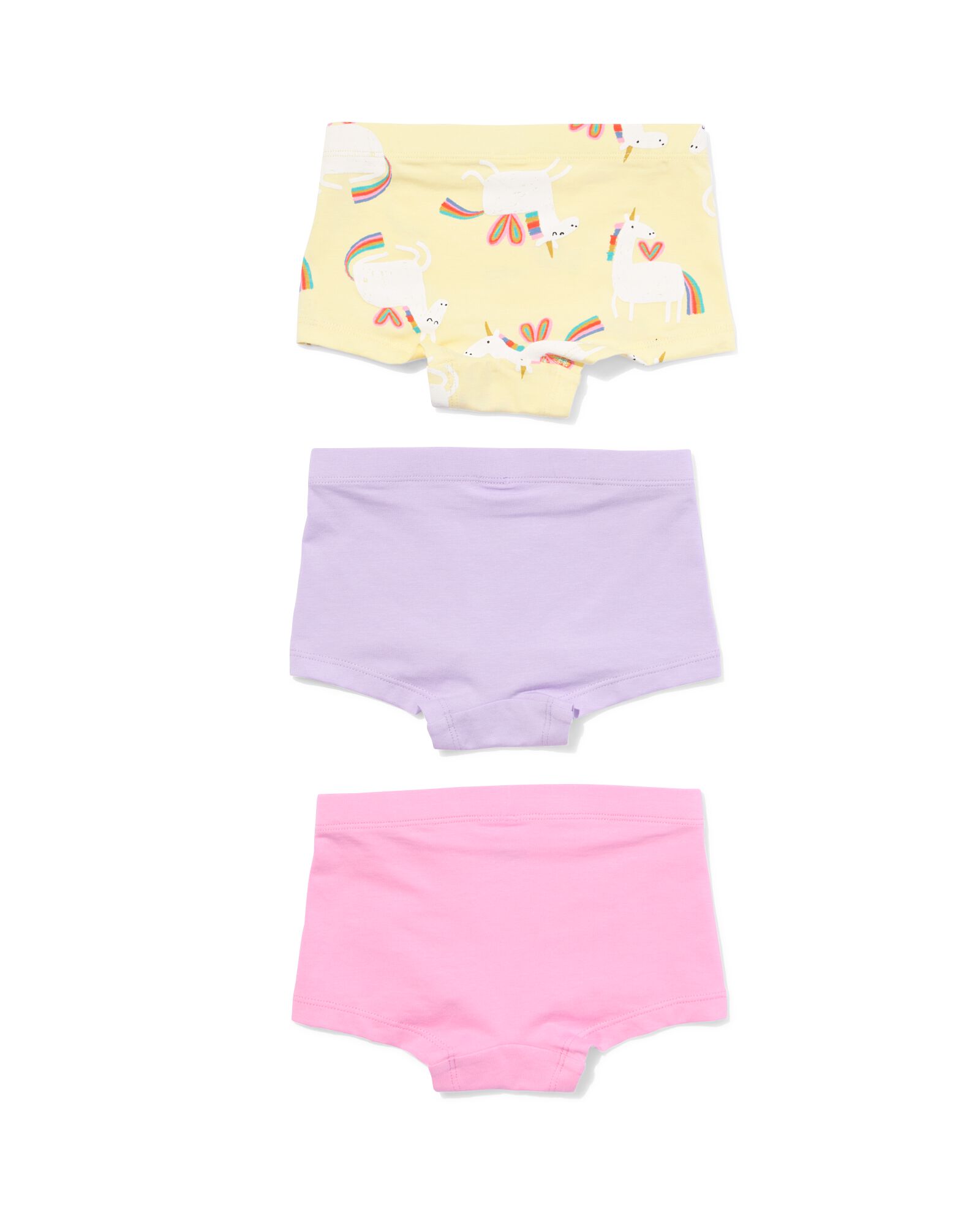 sous-v&ecirc;tement enfant licorne - 3 pi&egrave;ces jaune jaune - 19301320YELLOW - HEMA
