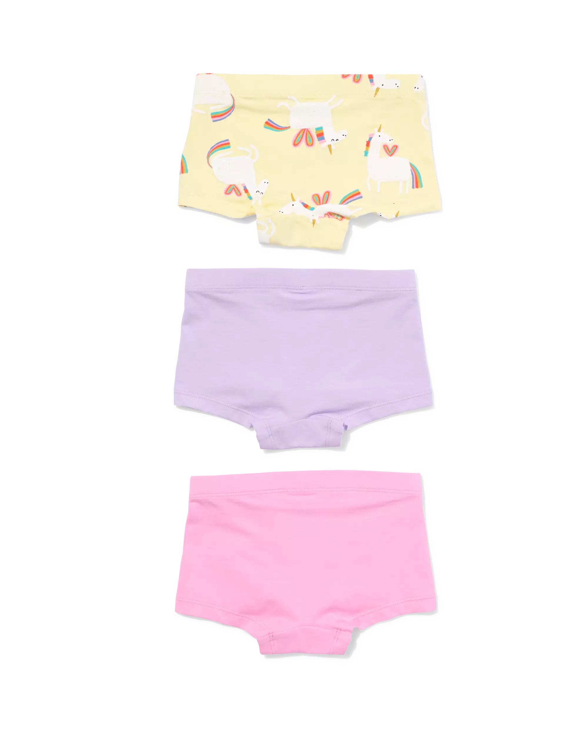 sous-vêtement enfant licorne - 3 pièces