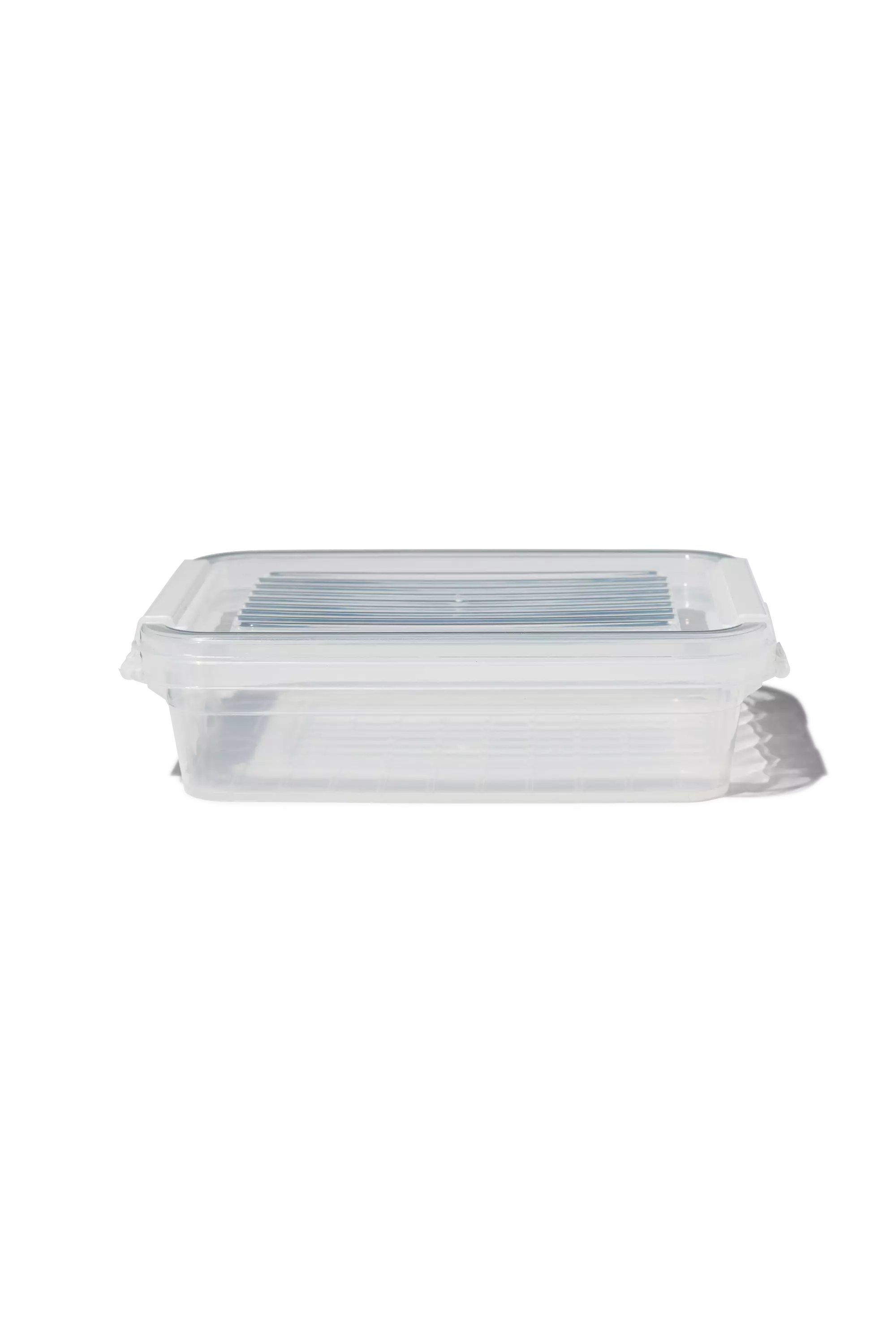 boîte de rangement avec couvercle 0.5L Dublin transparent 18x11x5