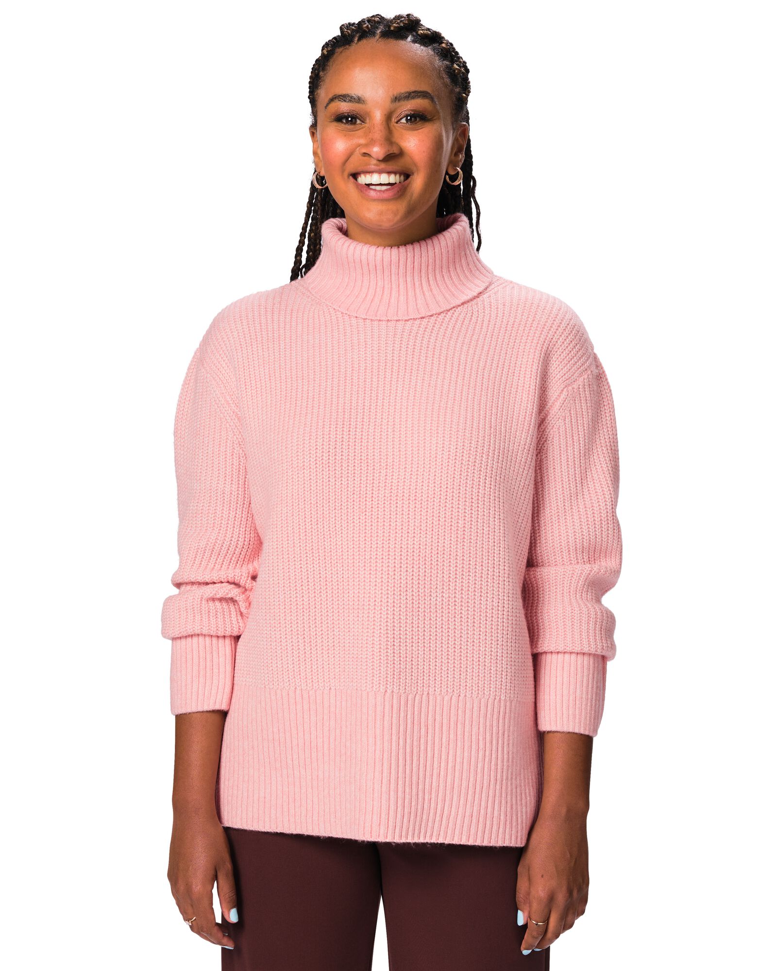 damescoltrui polyester roze roze - 36307260PINK - HEMA