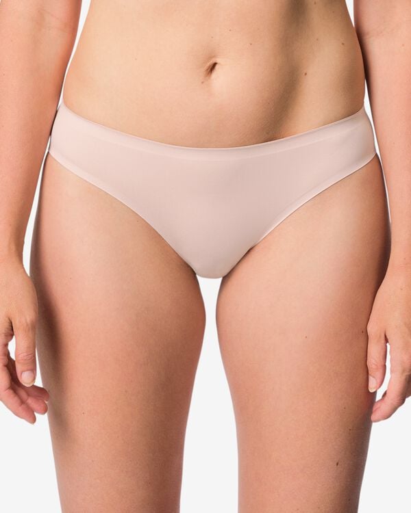 slip femme seconde peau microfibres rose p&acirc;le rose p&acirc;le - 19608493LIGHTPINK - HEMA