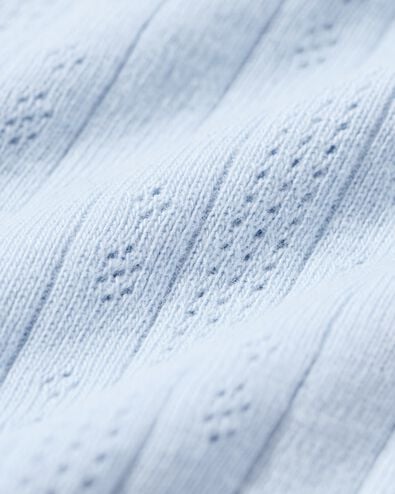 leggings b&eacute;b&eacute; moulants ajour&eacute;s fleurs - lot de 2 bleu bleu - 33017380BLUE - HEMA