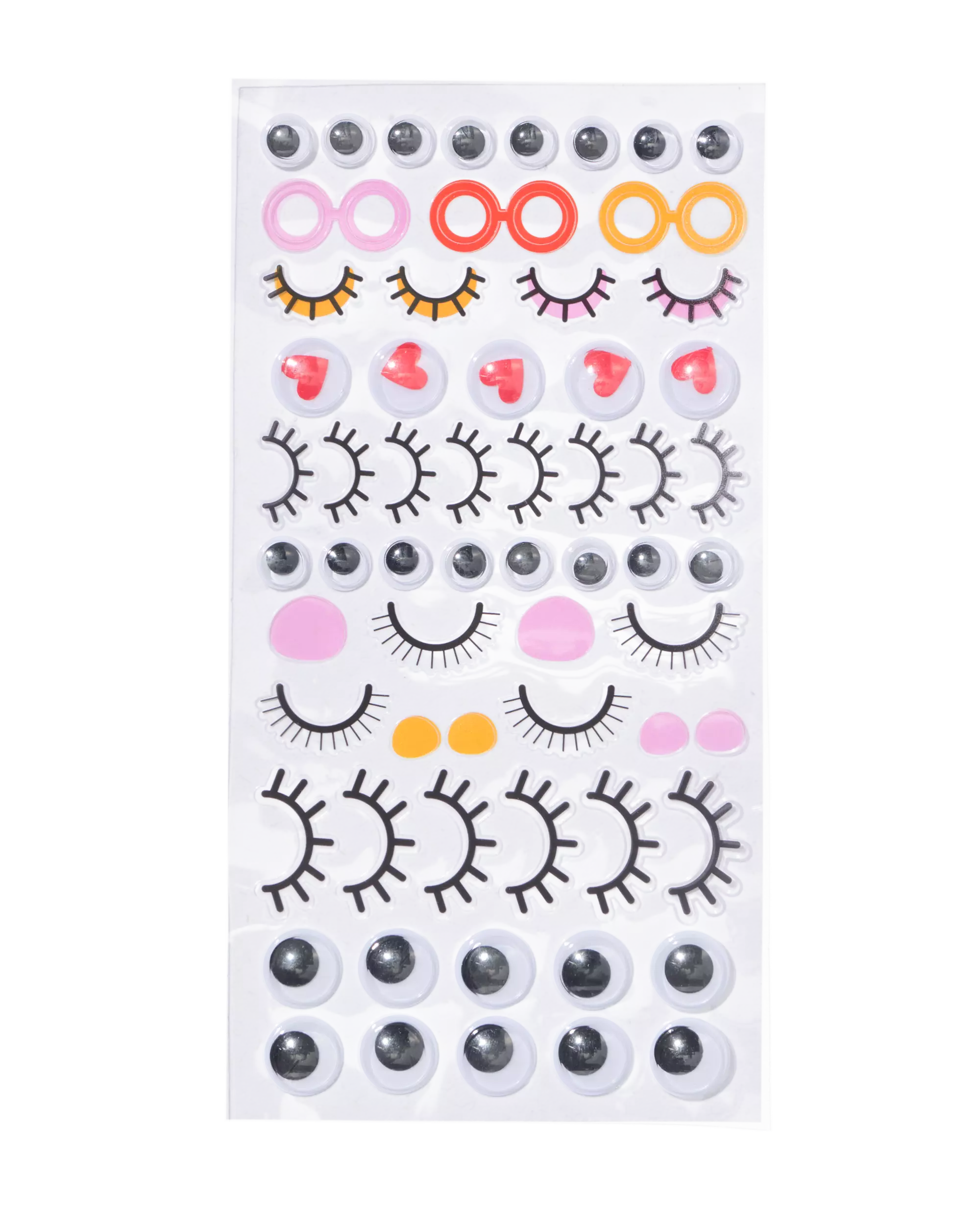 stickers met wiebelogen