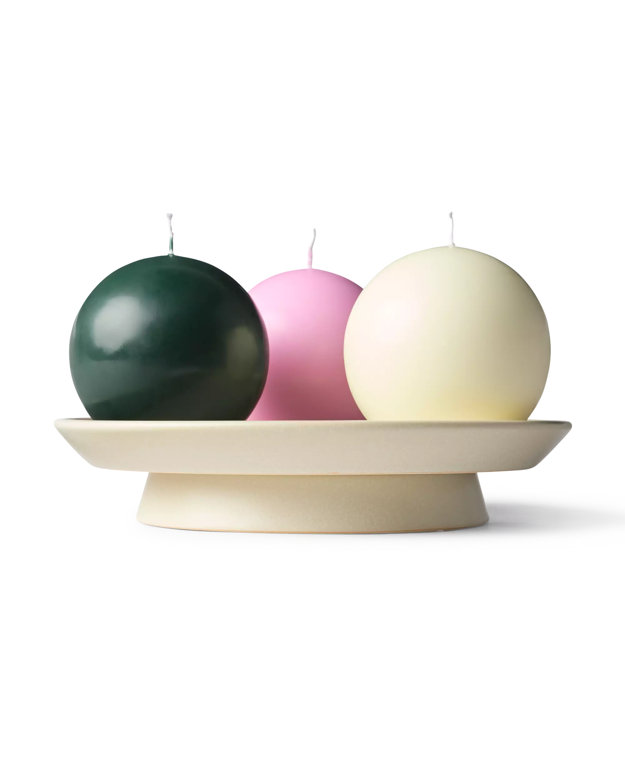 bougie parfumée globe ⌀10cm tompouce