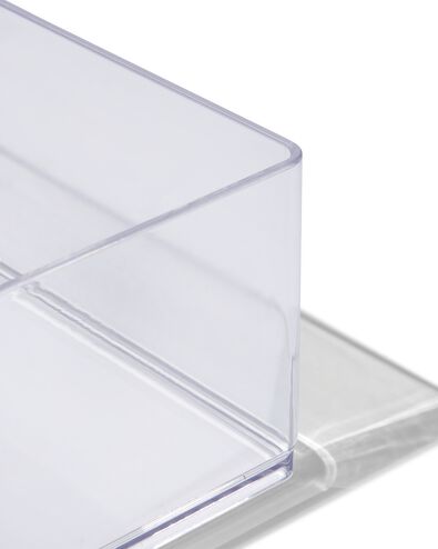 bakje transparant M - 2 stuks - 39822141 - HEMA