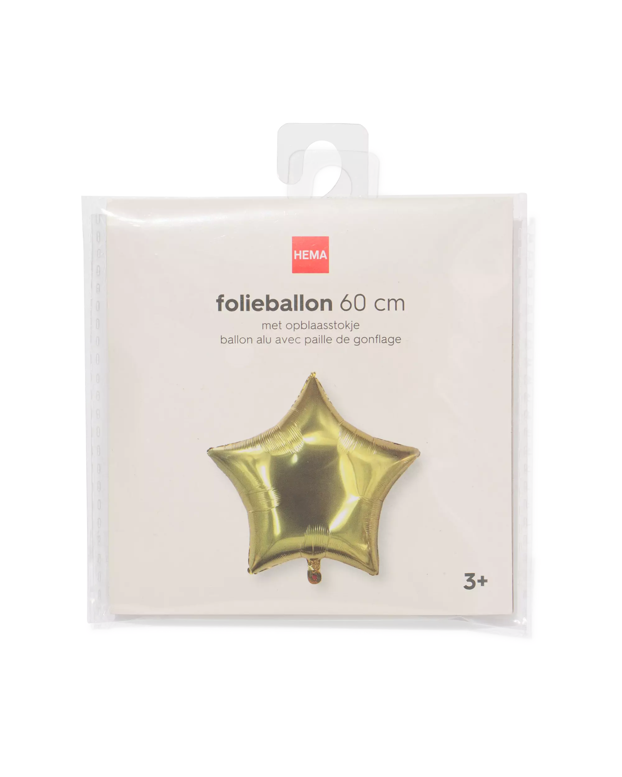 folieballon ster 60cm