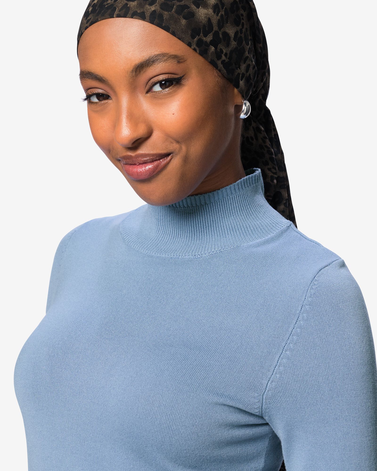 Damenpullover, Feinstrick hellblau hellblau - 36305930LIGHTBLUE - HEMA