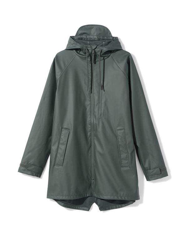 regenjas voor volwassenen Jay  groen groen - 34460250GREEN - HEMA