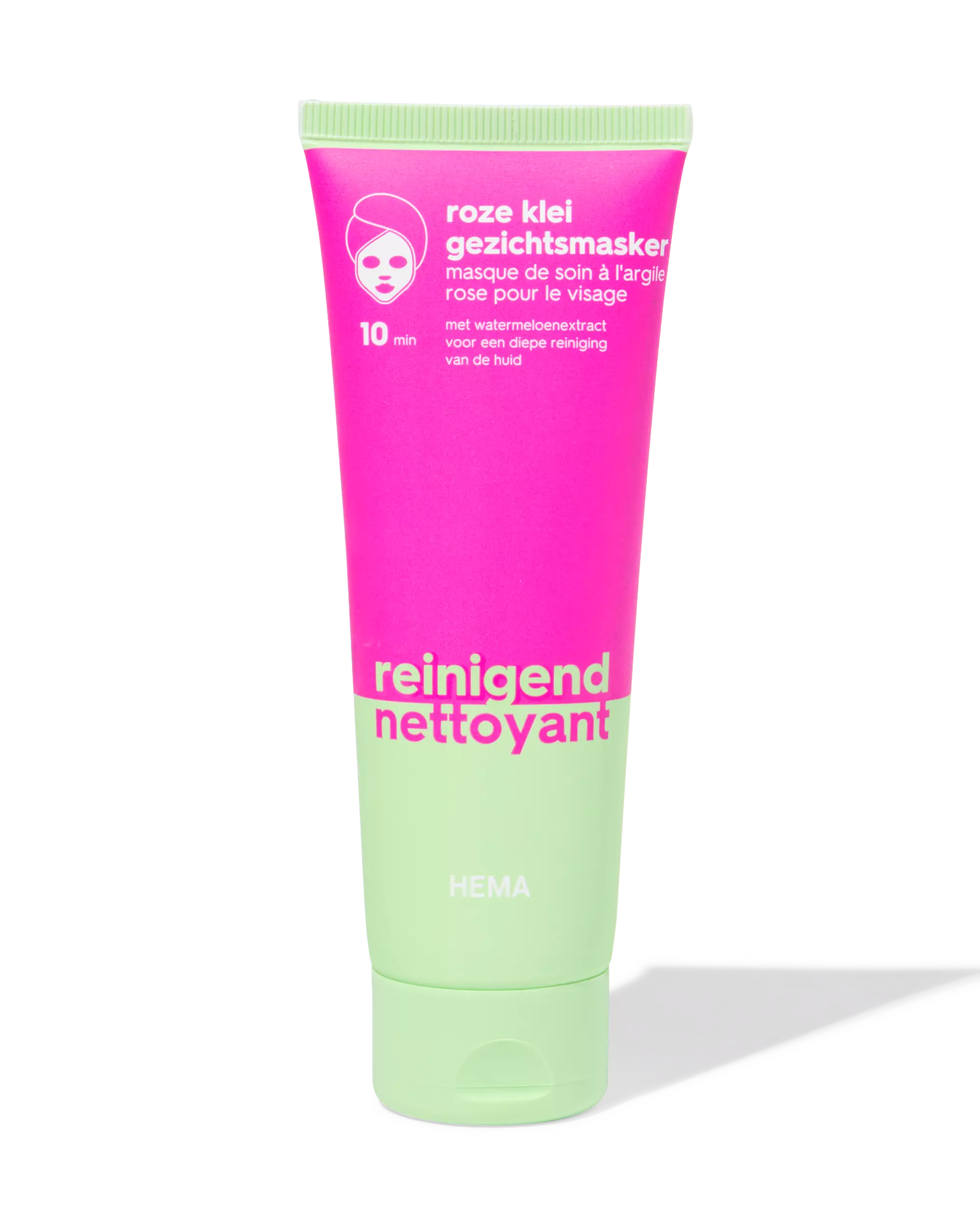 masque de soin pour le visage en argile rose 75 ml
